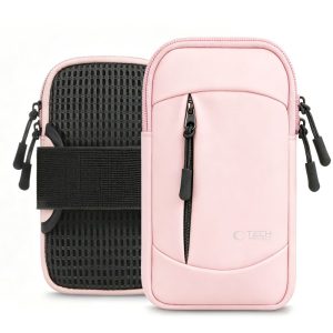 Tech-Protect M6 Universal Sport Armband Pink για smartphone έως 6.9