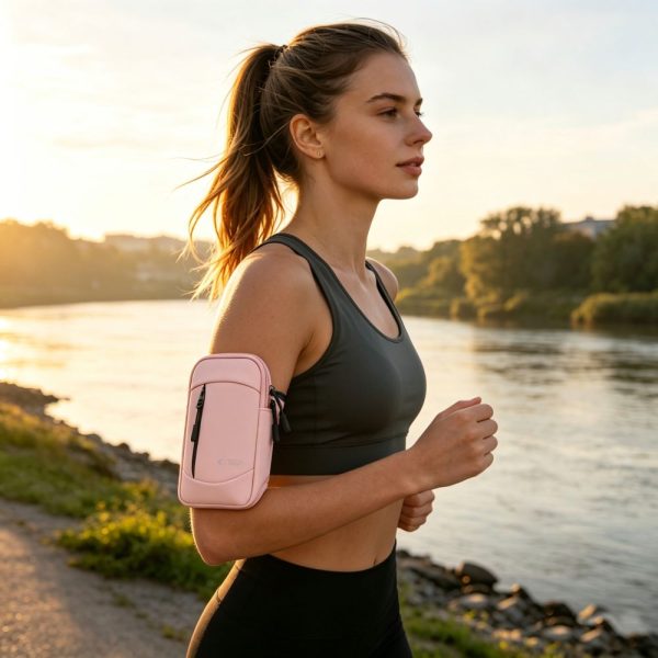 Tech-Protect M6 Universal Sport Armband Pink - Image 6