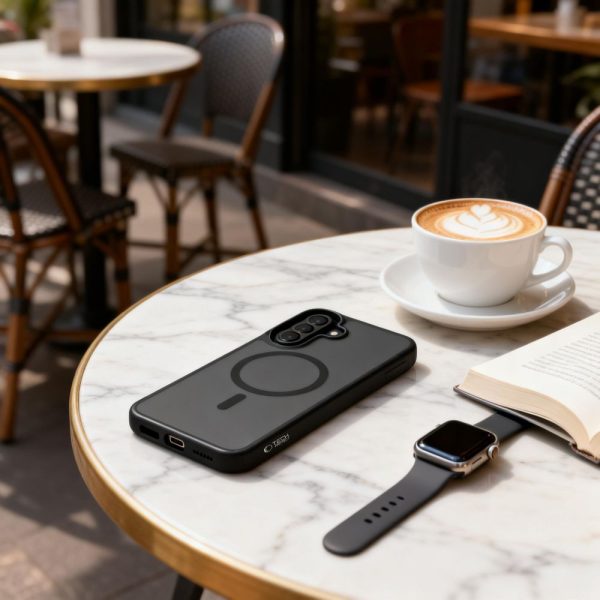 Θήκη Samsung Galaxy A36 / A37 / A56 / A27 5G Tech-Protect Magmat MagSafe Matte Black - Image 5