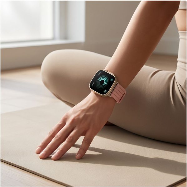 Λουράκι Huawei Watch Fit 3 / 4 / 4 Pro / 5 / 5 Pro Tech-Protect Nylon Light Pink - Image 5