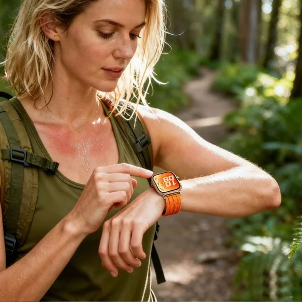 Λουράκι Huawei Watch Fit 3 / 4 / 4 Pro / 5 / 5 Pro Tech-Protect Nylon Orange - Image 6
