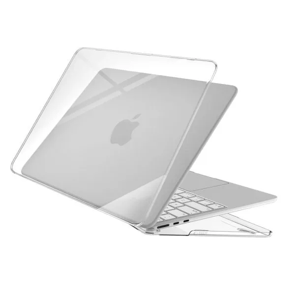 Θήκη MacBook Air 15" M2-M5 2023-2026 Tech-Protect Softshell Crystal Clear - Image 4