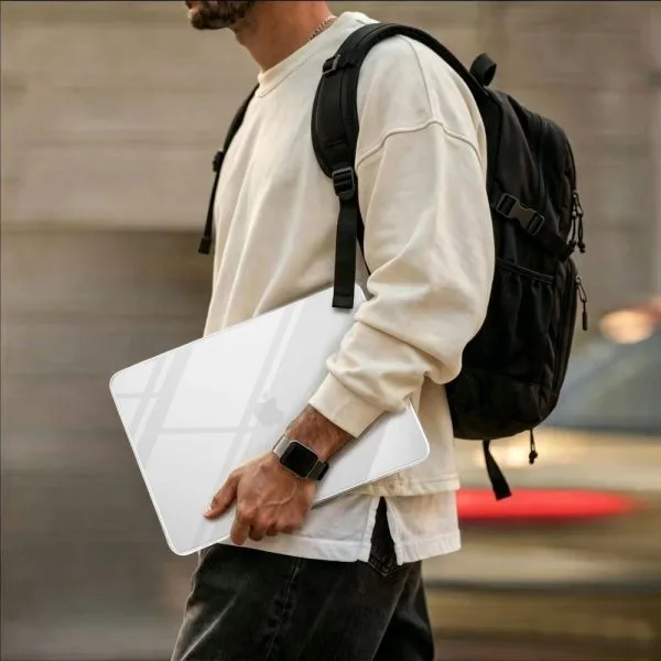 Θήκη MacBook Air 15" M2-M5 2023-2026 Tech-Protect Softshell Crystal Clear - Image 5