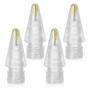 Ανταλλακτικές Μύτες Apple Pencil Tech-Protect Stylus Tips 4-Pack Clear