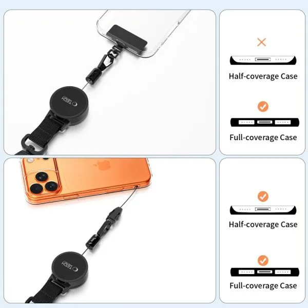 Ιμάντας Ασφαλείας Κινητού Tech-Protect UrbanLoop Anti-Theft Black - Image 6
