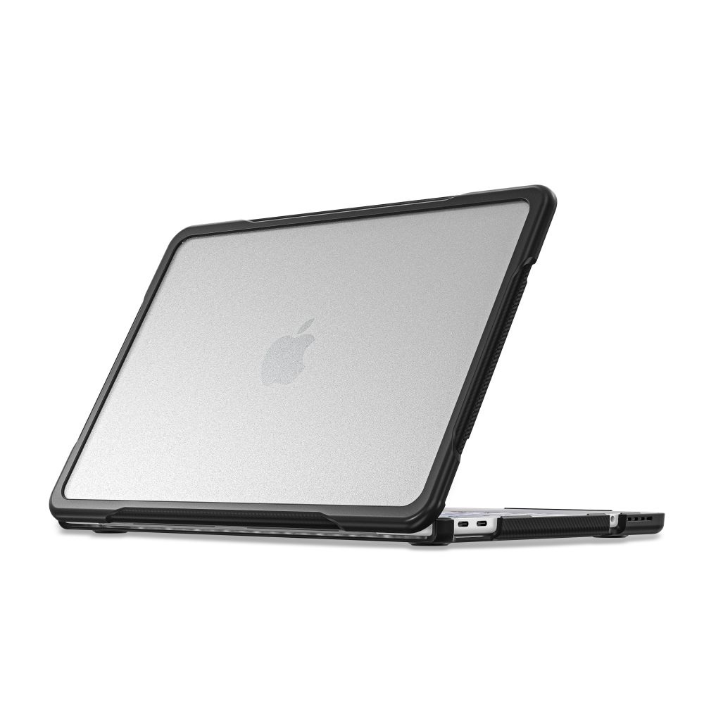 Θήκη MacBook Neo 13 2026 Tech-Protect Velar Black / Matte Clear - Image 2