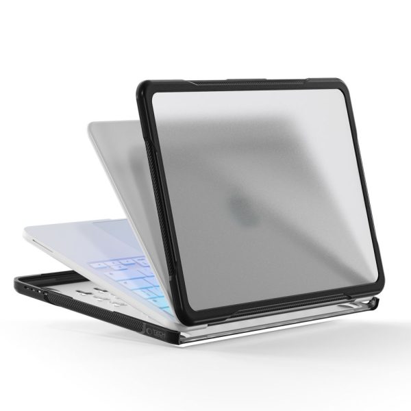 Θήκη MacBook Neo 13 2026 Tech-Protect Velar Black / Matte Clear - Image 4
