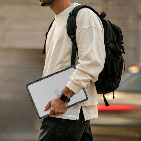 Θήκη MacBook Neo 13 2026 Tech-Protect Velar Black / Matte Clear - Image 9