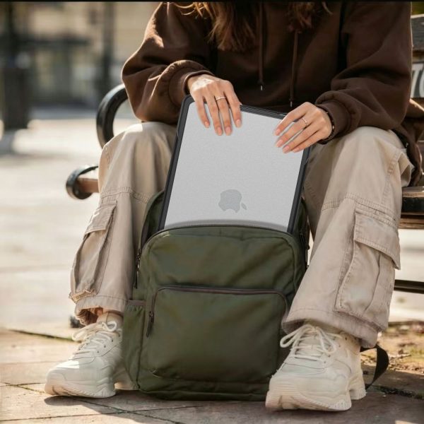 Θήκη MacBook Neo 13 2026 Tech-Protect Velar Black / Matte Clear - Image 10