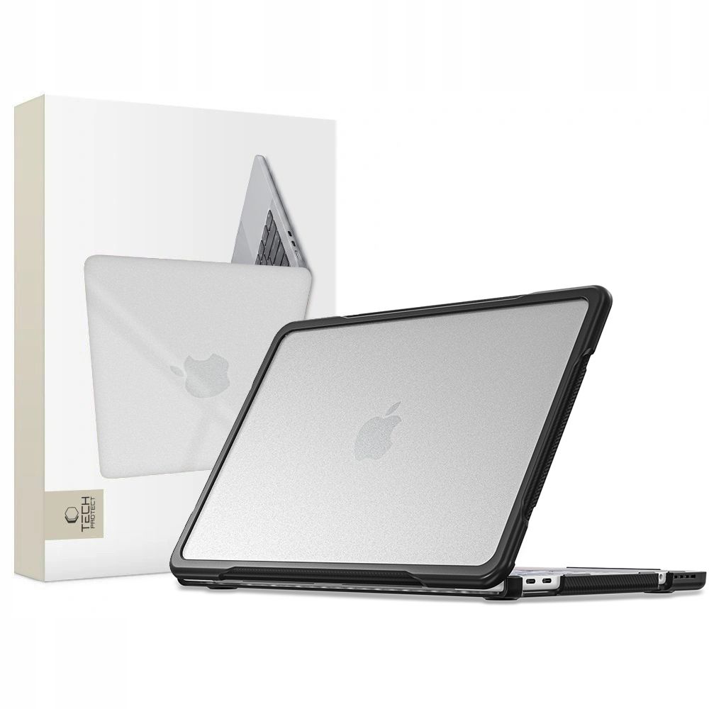 Θήκη MacBook Neo 13 2026 Tech-Protect Velar Black Matte Clear