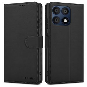Θήκη Motorola Edge 70 Pro 5G Tech-Protect Wallet Black