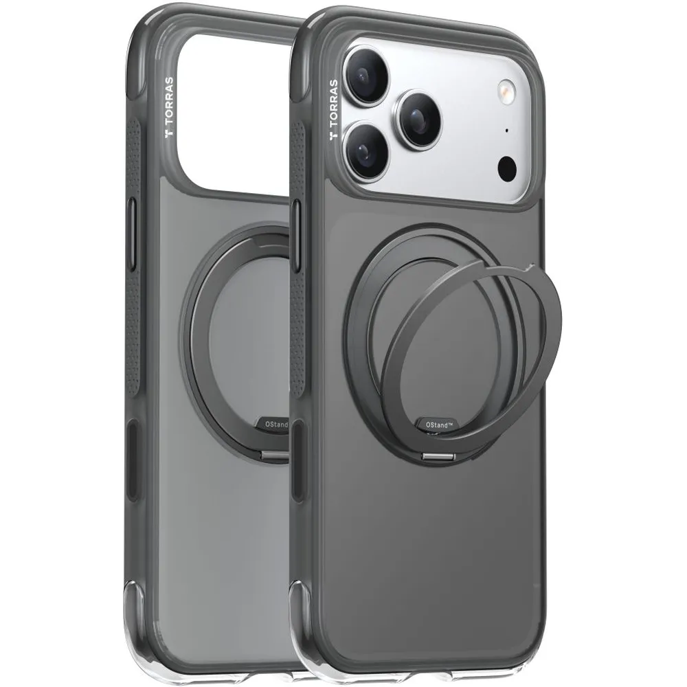 Θήκη iPhone 17 Pro Max Torras Ostand R Air Series MagSafe Shadow Black