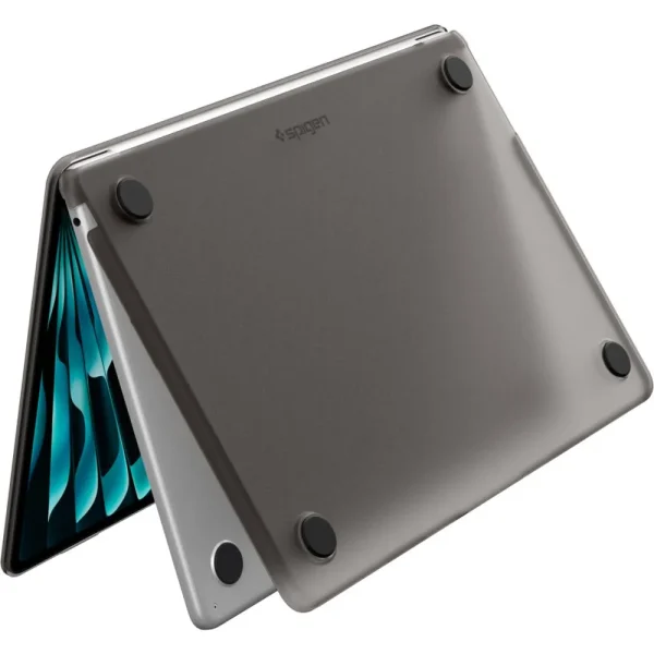 Θήκη MacBook Air 13 M2-M5 2022-2026 Spigen AirSkin Frost Black (ACS11531) - Image 4