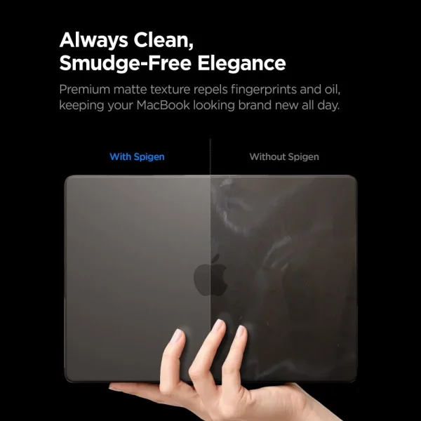 Θήκη MacBook Pro 16 2021-2026 Spigen AirSkin Frost Black (ACS11527) - Image 6