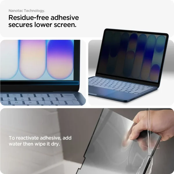 Privacy Φίλτρο Οθόνης MacBook Neo 13 2026 Spigen SafeView Μαγνητικό (AFL11670) - Image 6