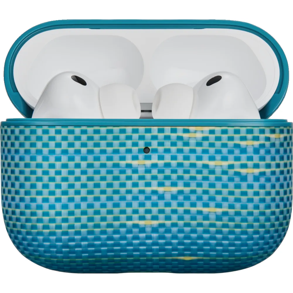 Θήκη AirPods Pro 3 Pitaka Aramid Fiber Magnetic Lucid Blue - Image 3