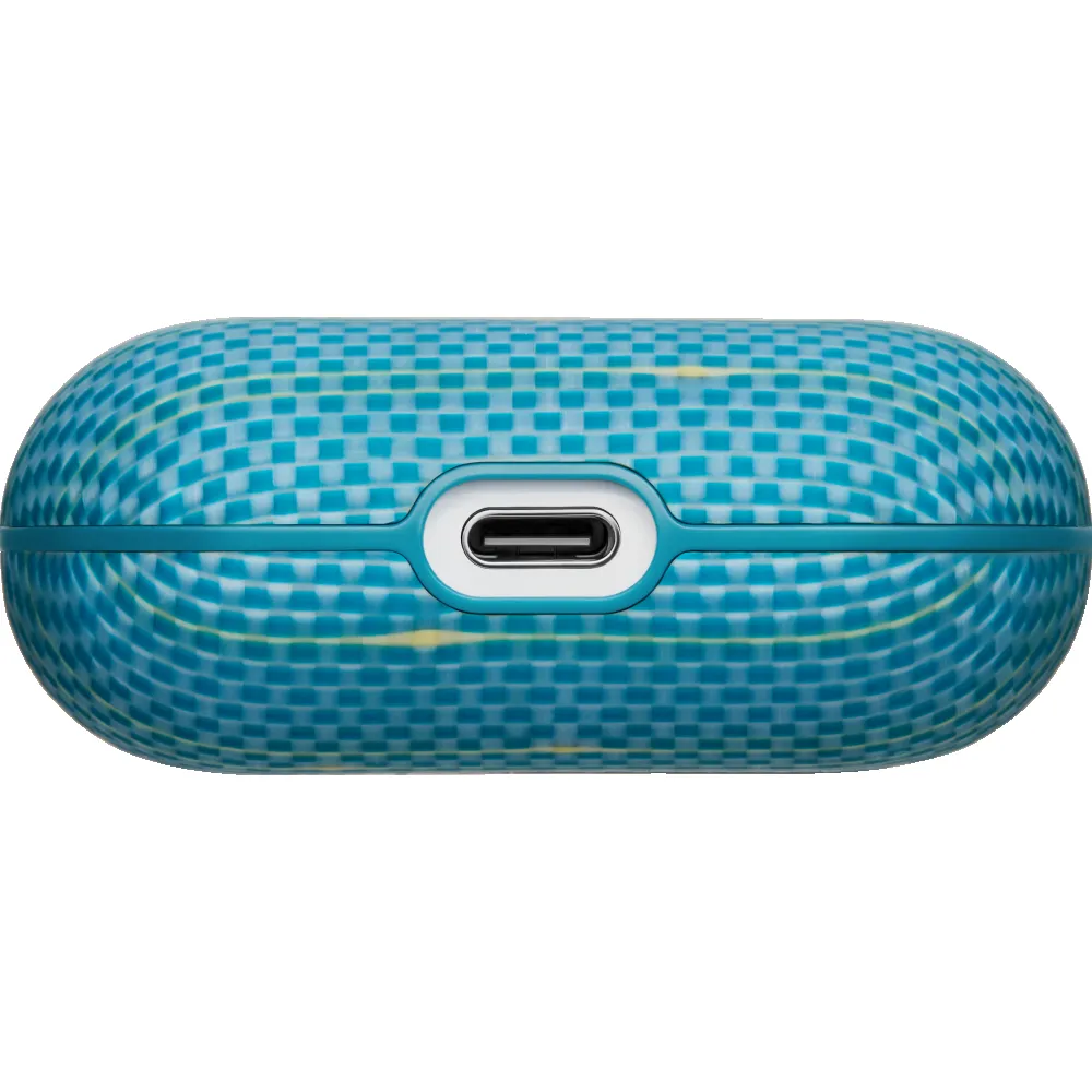 Θήκη AirPods Pro 3 Pitaka Aramid Fiber Magnetic Lucid Blue - Image 2