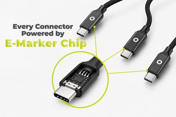 Mobile Origin 140W Dual Charge USB-C Cable 1.2 m CB10