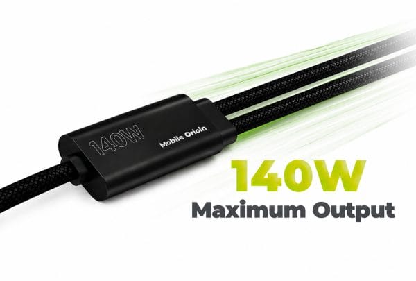 Mobile Origin 140W Dual Charge USB-C Cable 1.2 m CB10
