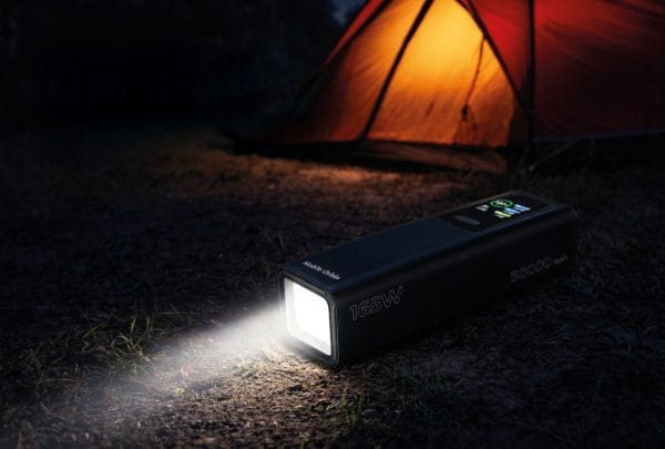 Mobile Origin 30000 mAh TFT Display & Flashlight PowerBank PB17 - 2x USB-C + USB-A