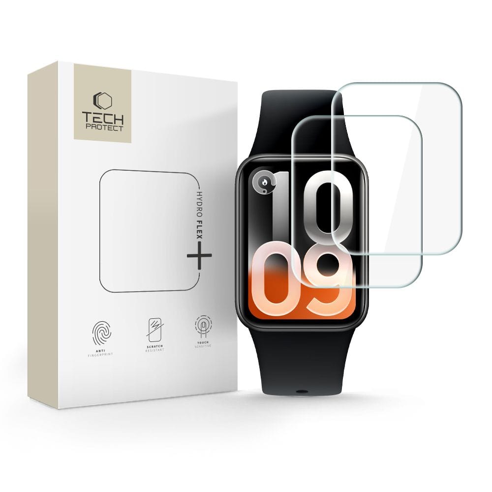 Μεμβράνη Προστασίας Xiaomi Smart Band 10 Pro Tech-Protect Hydro Flex+ 2-Pack Clear