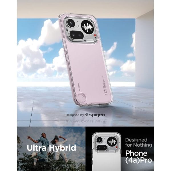 Θήκη Nothing Phone 4A Pro Spigen Ultra Hybrid Crystal Clear (ACS11632) - Image 5