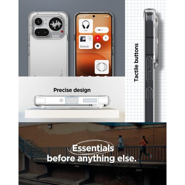 Θήκη Nothing Phone 4A Pro Spigen Ultra Hybrid Crystal Clear (ACS11632) - Image 10