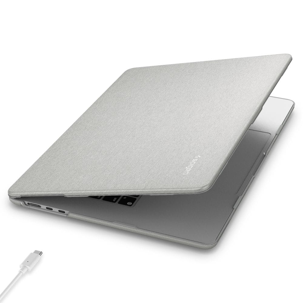 Θήκη MacBook Air 13 M2-M5 2023-2026 Spigen Urban Fit Heather Grey (ACS10974) - Image 2
