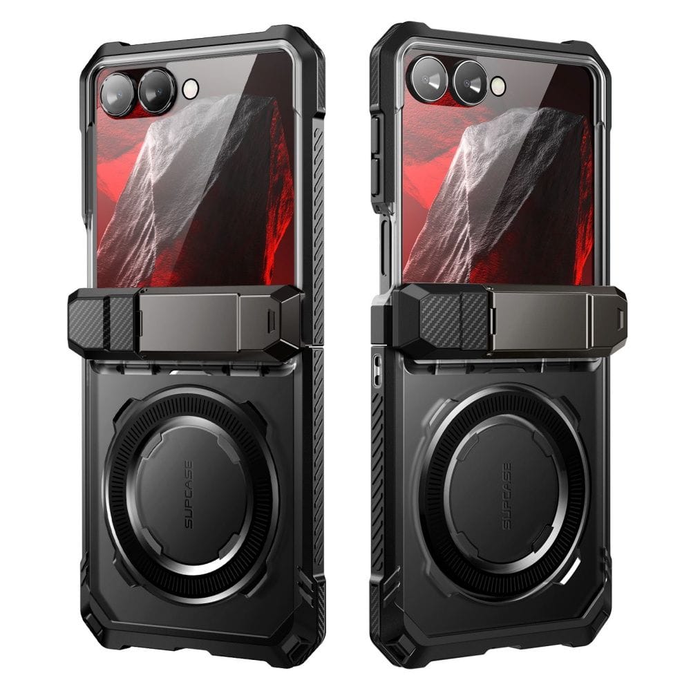 Θήκη Samsung Galaxy Z Flip 8 Supcase UB Grip Mag MagSafe Black - Image 2