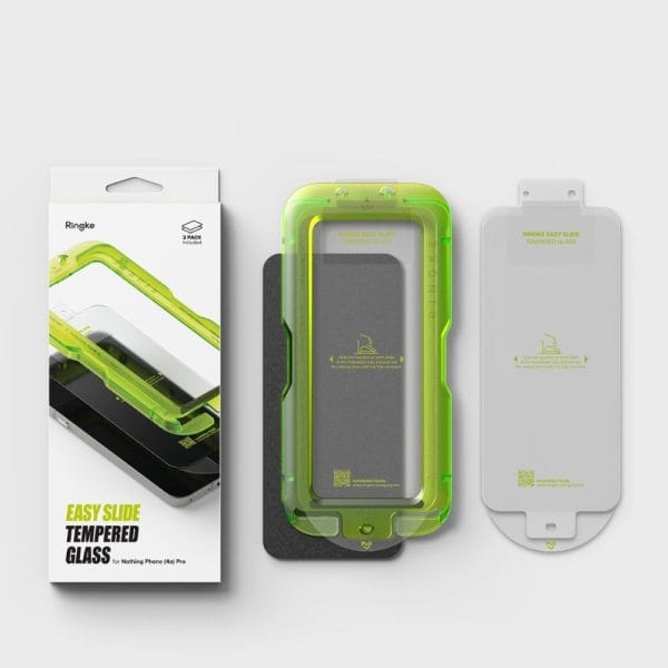 Τζάμι Προστασίας Nothing Phone 4A Pro Ringke Easy Slide 2-Pack Clear - Image 7