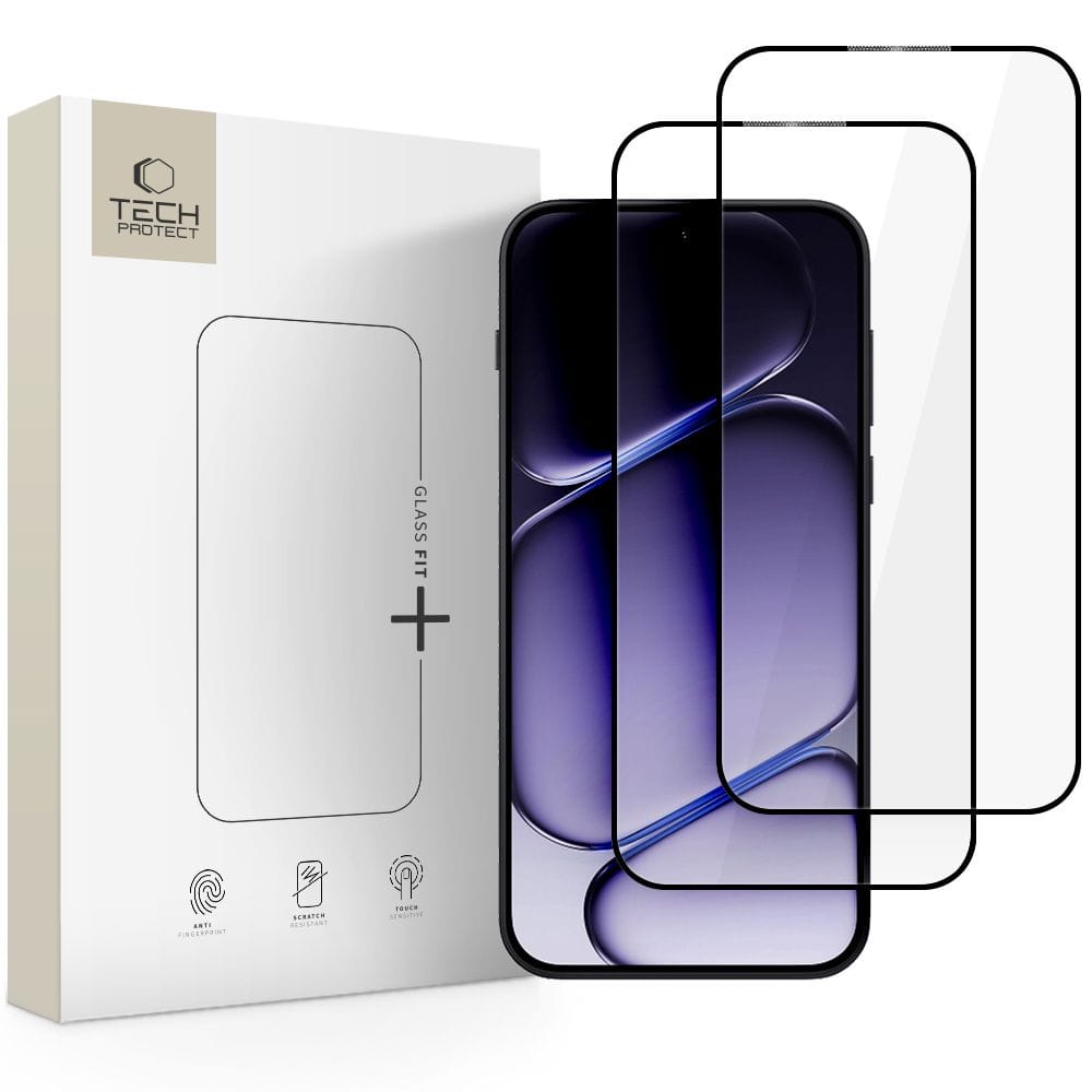 Τζάμι Προστασίας OnePlus Nord 6 Tech-Protect Glass Fit+ 2-Pack Black