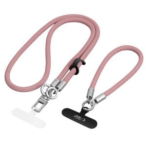 Λουράκι Κινητού Crossbody και Χεριού Tech-Protect C10S Rope Ροζ Τιτανίου