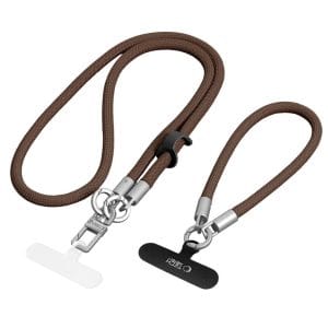 Λουράκι Κινητού Crossbody και Χεριού Tech-Protect C10S Rope Καφέ Τιτανίου