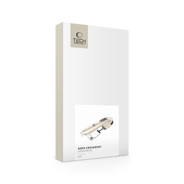 Λουράκι Κινητού Crossbody Tech-Protect C9S Rope Sienna Beige - Image 9