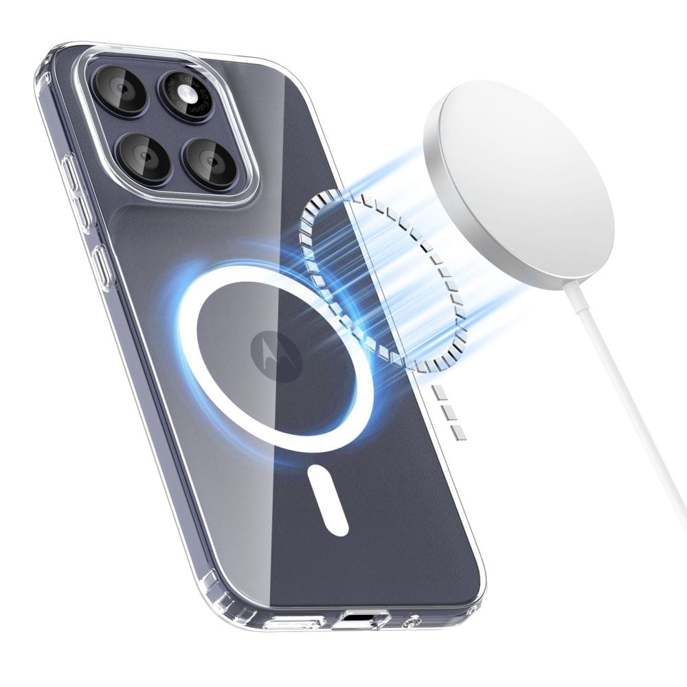 Θήκη Motorola Moto G67 / G77 Tech-Protect FlexAir Hybrid MagSafe Clear - Image 3