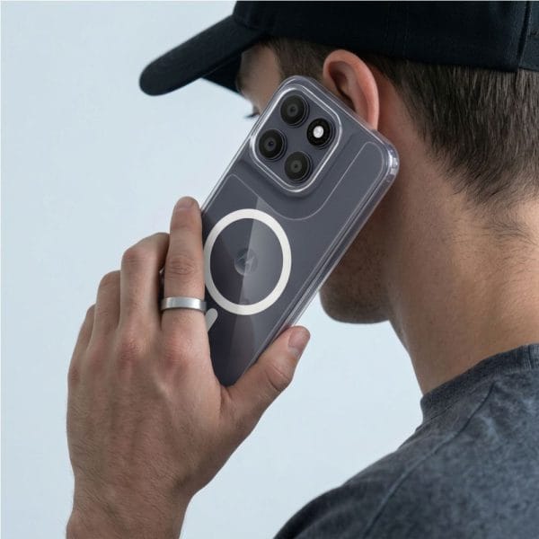 Θήκη Motorola Moto G67 / G77 Tech-Protect FlexAir Hybrid MagSafe Clear - Image 5