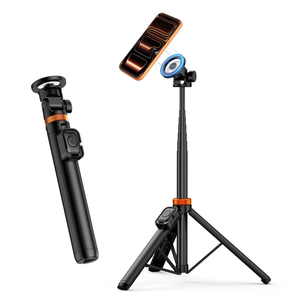 Selfie Stick Τρίποδο Tech-Protect L03S MagSafe Bluetooth Μαύρο - Image 3
