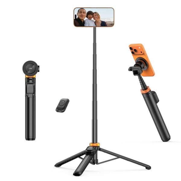 Selfie Stick Τρίποδο Tech-Protect L03S MagSafe Bluetooth Μαύρο - Image 4