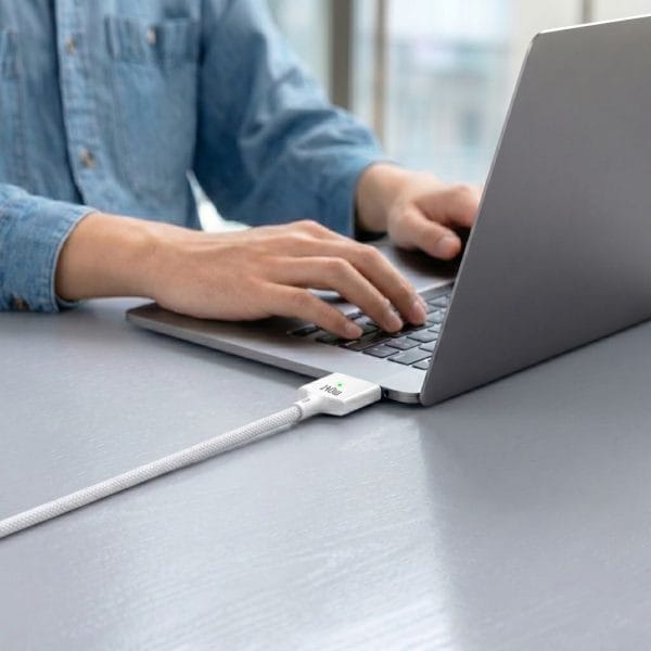 Καλώδιο MacBook USB-C σε MagSafe 3 Tech-Protect MMC01 Ultraboost 140W 200cm White - Image 4
