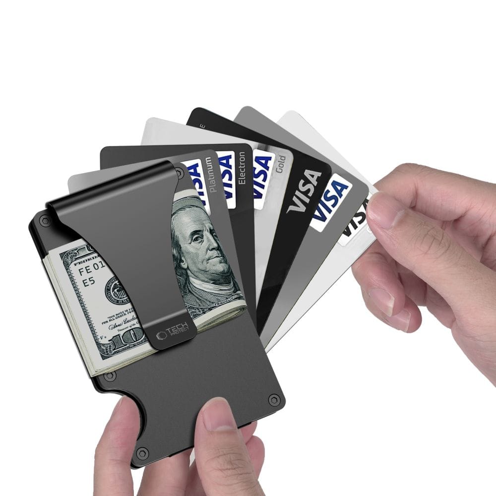 Πορτοφόλι Καρτών RFID Blocking Tech-Protect Thorn Black - Image 2