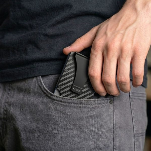 Πορτοφόλι Καρτών RFID Blocking Tech-Protect Thorn Carbon Black - Image 5