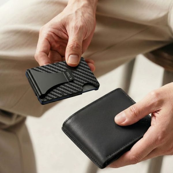 Πορτοφόλι Καρτών RFID Blocking Tech-Protect Thorn Carbon Black - Image 6