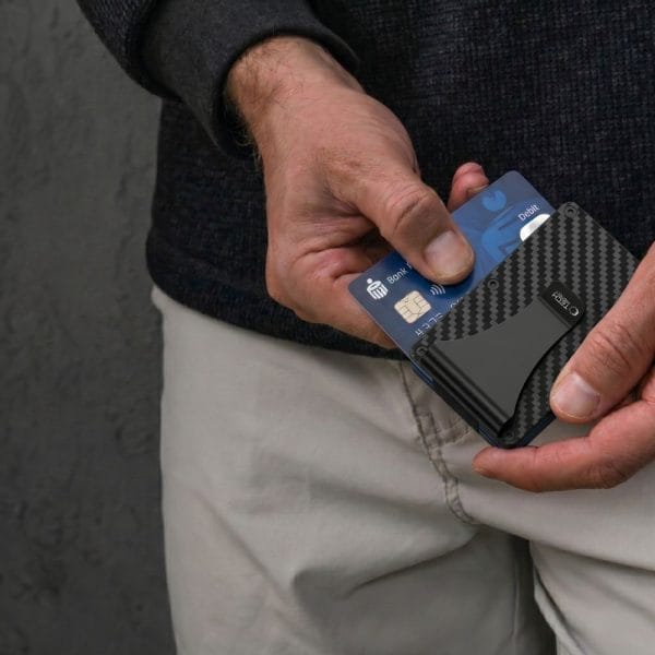 Πορτοφόλι Καρτών RFID Blocking Tech-Protect Thorn Carbon Black - Image 7