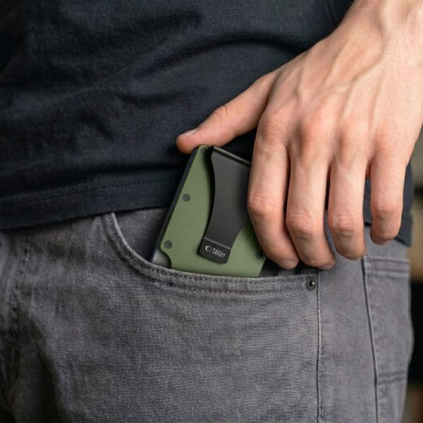 Πορτοφόλι Καρτών RFID Blocking Tech-Protect Thorn Military Green - Image 5