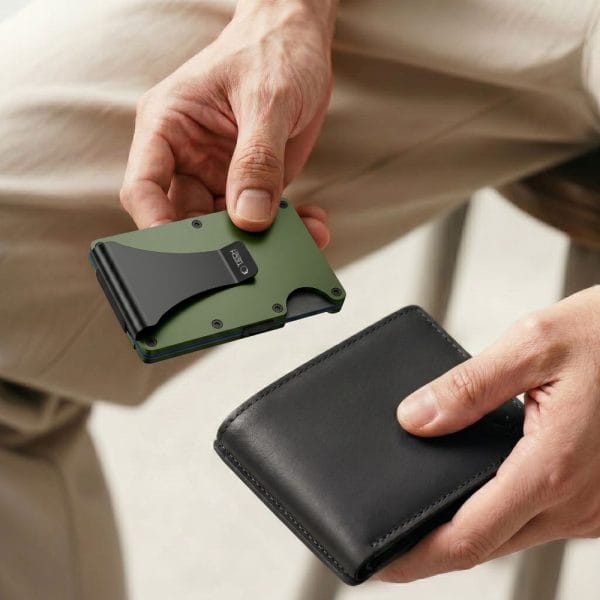 Πορτοφόλι Καρτών RFID Blocking Tech-Protect Thorn Military Green - Image 6