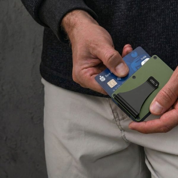 Πορτοφόλι Καρτών RFID Blocking Tech-Protect Thorn Military Green - Image 7