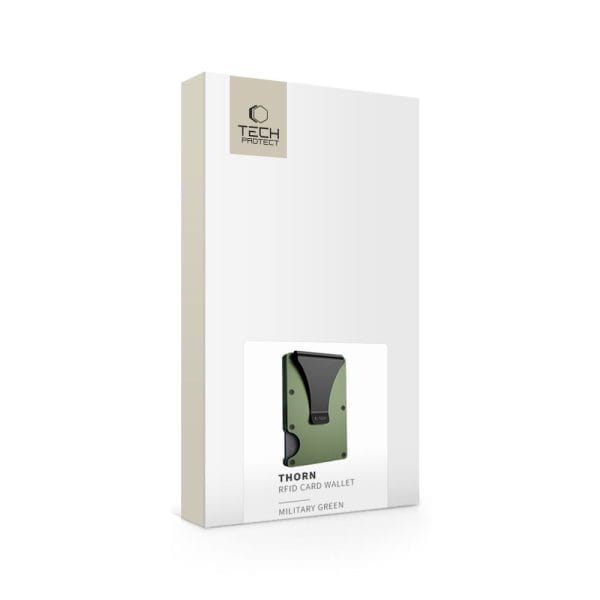 Πορτοφόλι Καρτών RFID Blocking Tech-Protect Thorn Military Green - Image 8