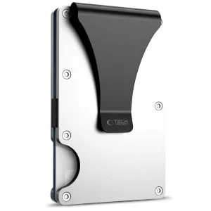 Πορτοφόλι Καρτών RFID Blocking Tech-Protect Thorn Steel Silver