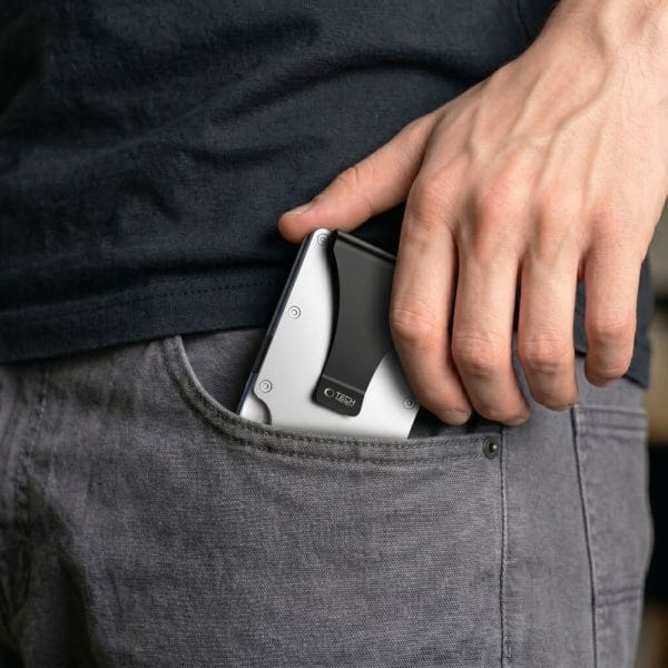 Πορτοφόλι Καρτών RFID Blocking Tech-Protect Thorn Steel Silver - Image 5