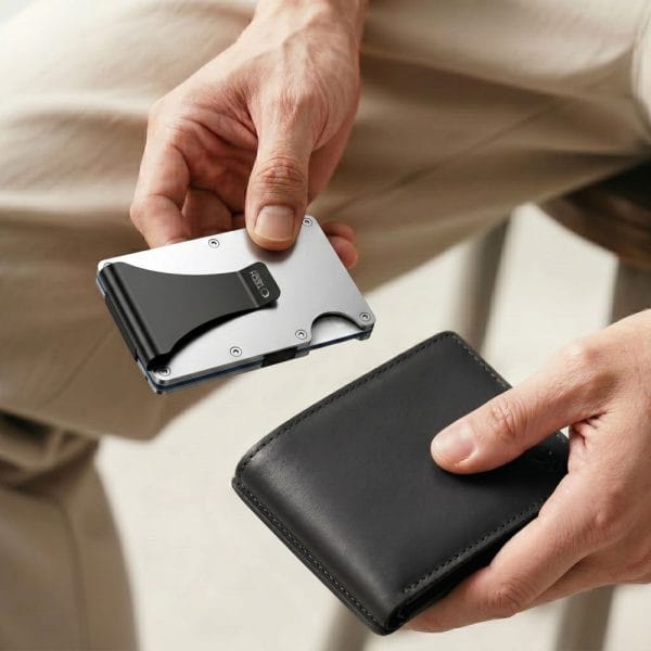 Πορτοφόλι Καρτών RFID Blocking Tech-Protect Thorn Steel Silver - Image 6